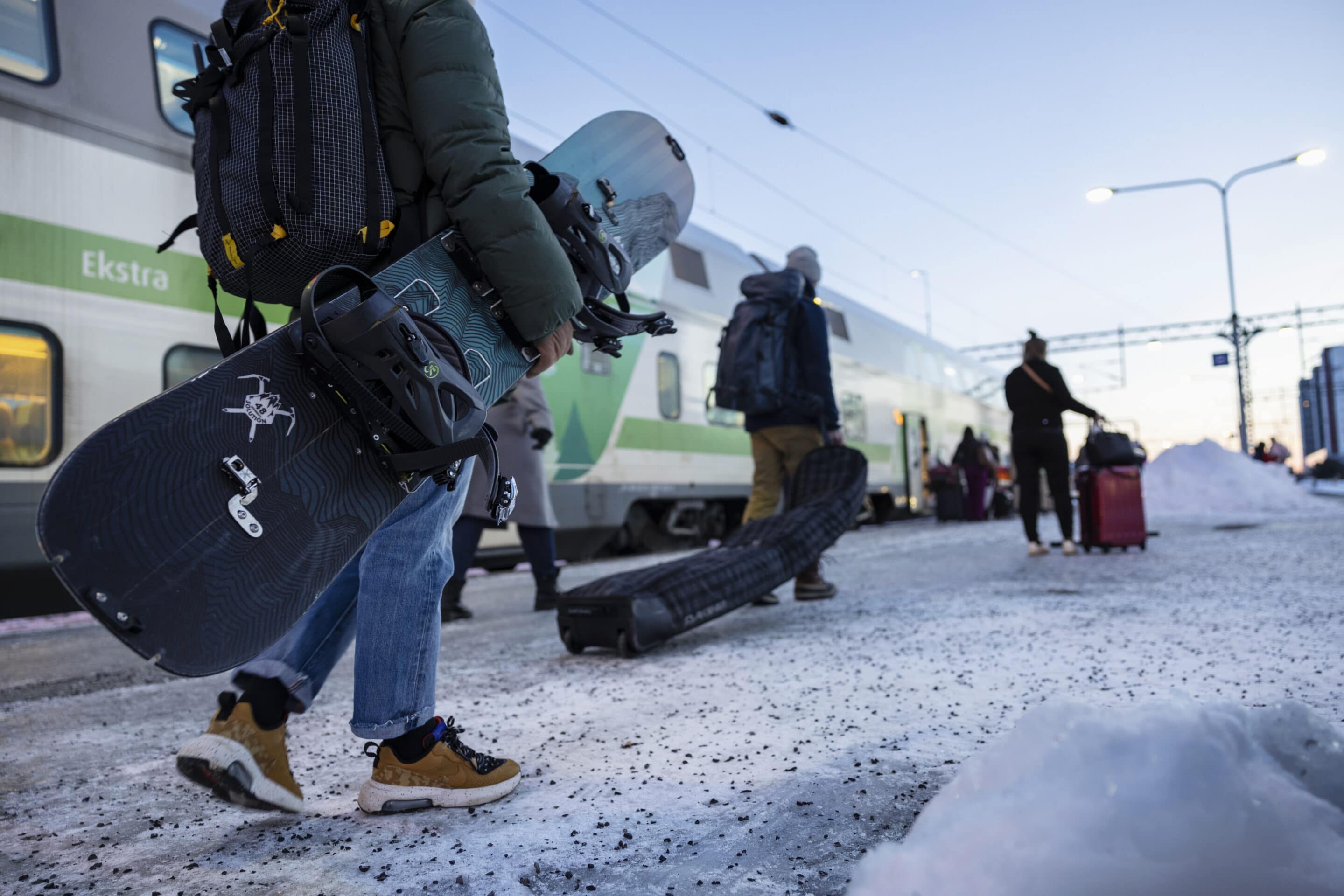 POW juna VR talvi
